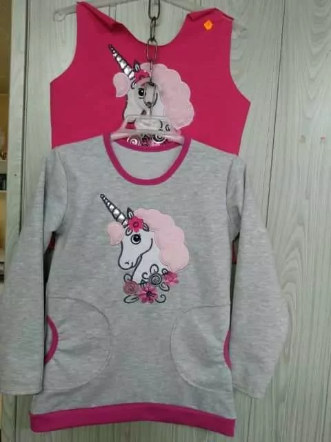Jednorožec -Unicorn, predĺžené tričko