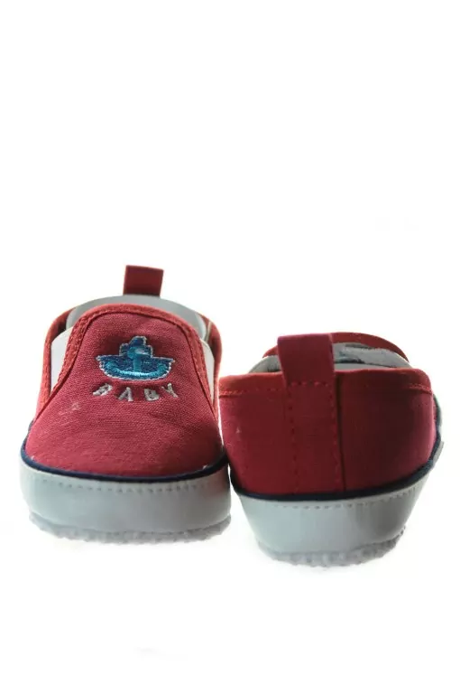 capačky ,kojenecké papučky, tenisky NÁMORNÍCKE ČERVENÉ converse