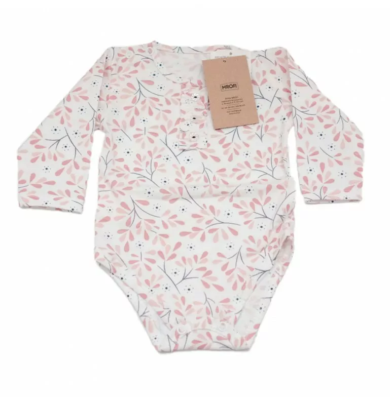 Body MROFI bio bavlna č.56,62,68,74,80,86,92,98 FIORI