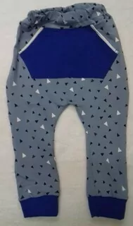 Pudlové nohavice Trojuholníčky, tenké slovenské