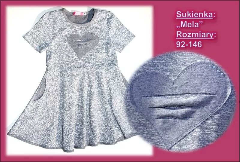 šaty NEON potrhaný vzhľad, srdiečko, šedé
