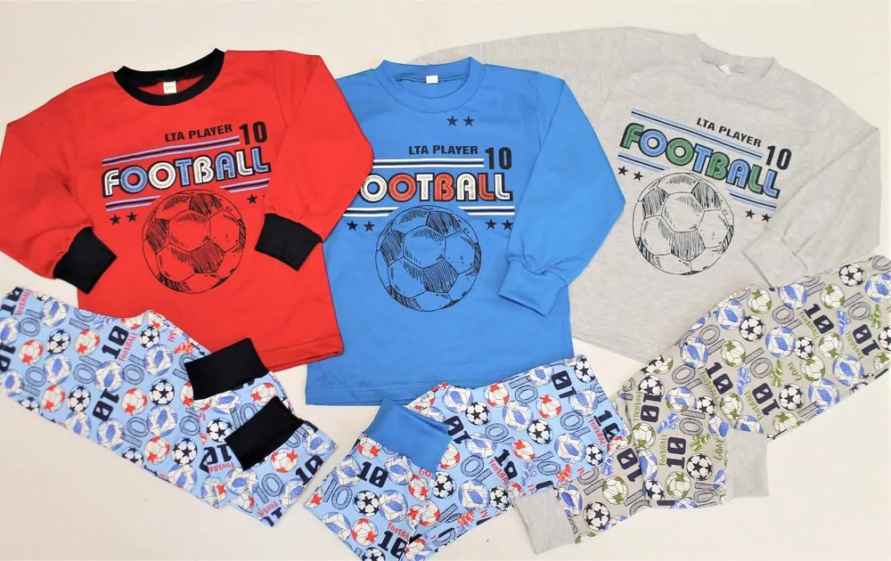 Pyžamo slovenské -FOOTBAL- č.92,98,104,110,116,122,128,134,140 LTA