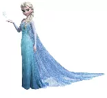Rukavice prstové  FROZEN šuštiakové -Frozen- DIEVČENSKÉ 7-8 ROKOV