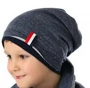 Čiapka RAPER TOMMY,jednovrstvová, mierne predľžená, pre väčších chlapcov