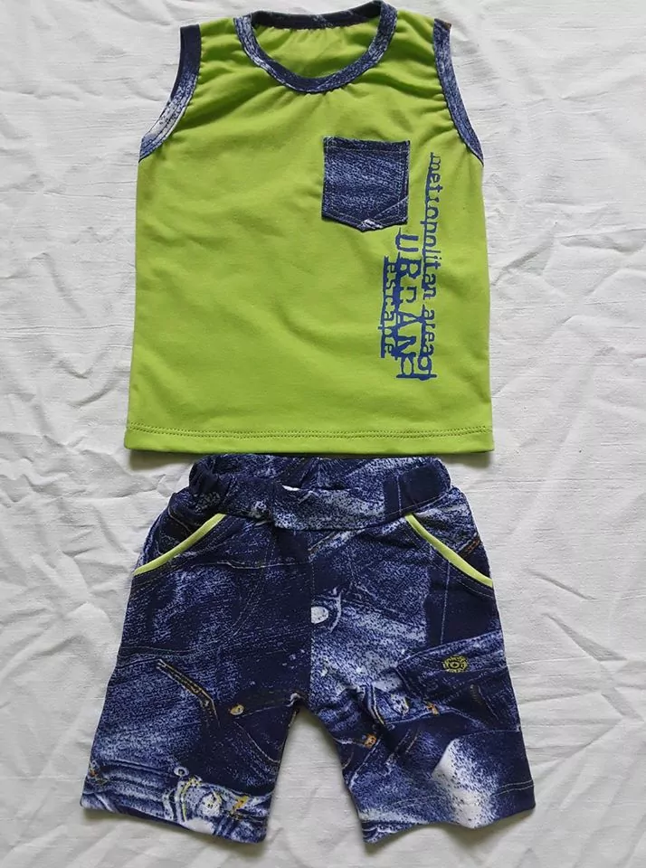 Krátke nohavice Slovenské ,JEANS VZOR - kraťasy