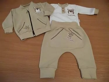 MIKINA MACKO TLAPKA, bavlnená tenká, MROFI č.62,68,74,80