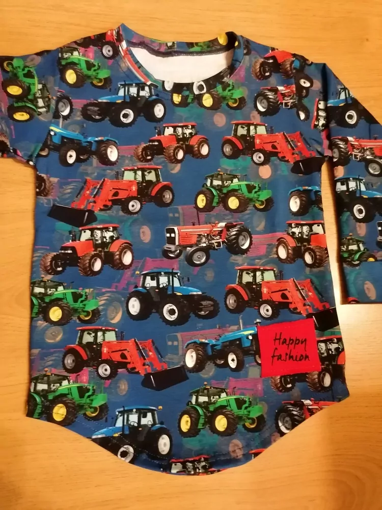 Tričko HAPPY- TRAKTOR , bavlnené ,slovenské HAPPY