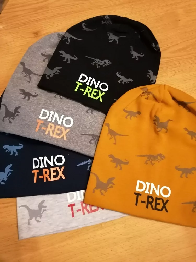 Čiapka DINOSAURI AJS , OBOJSTRANNÁ