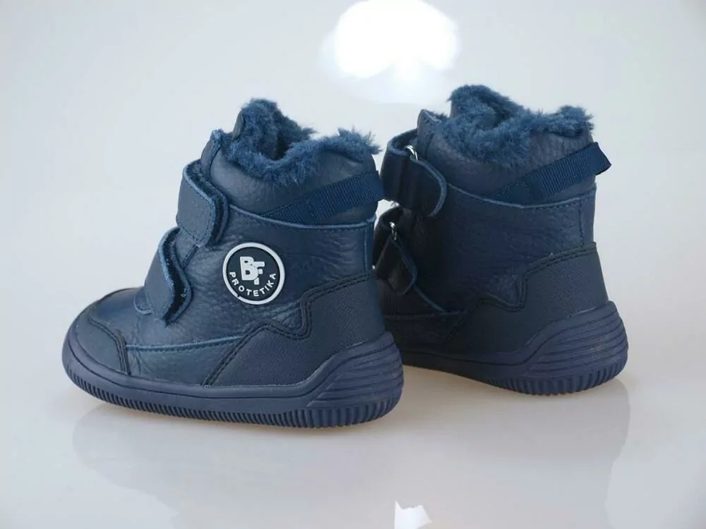 PROTETIKA TARIK NAVY zimné čižmy č.19, č.20 BAREFOOT chlapčenské