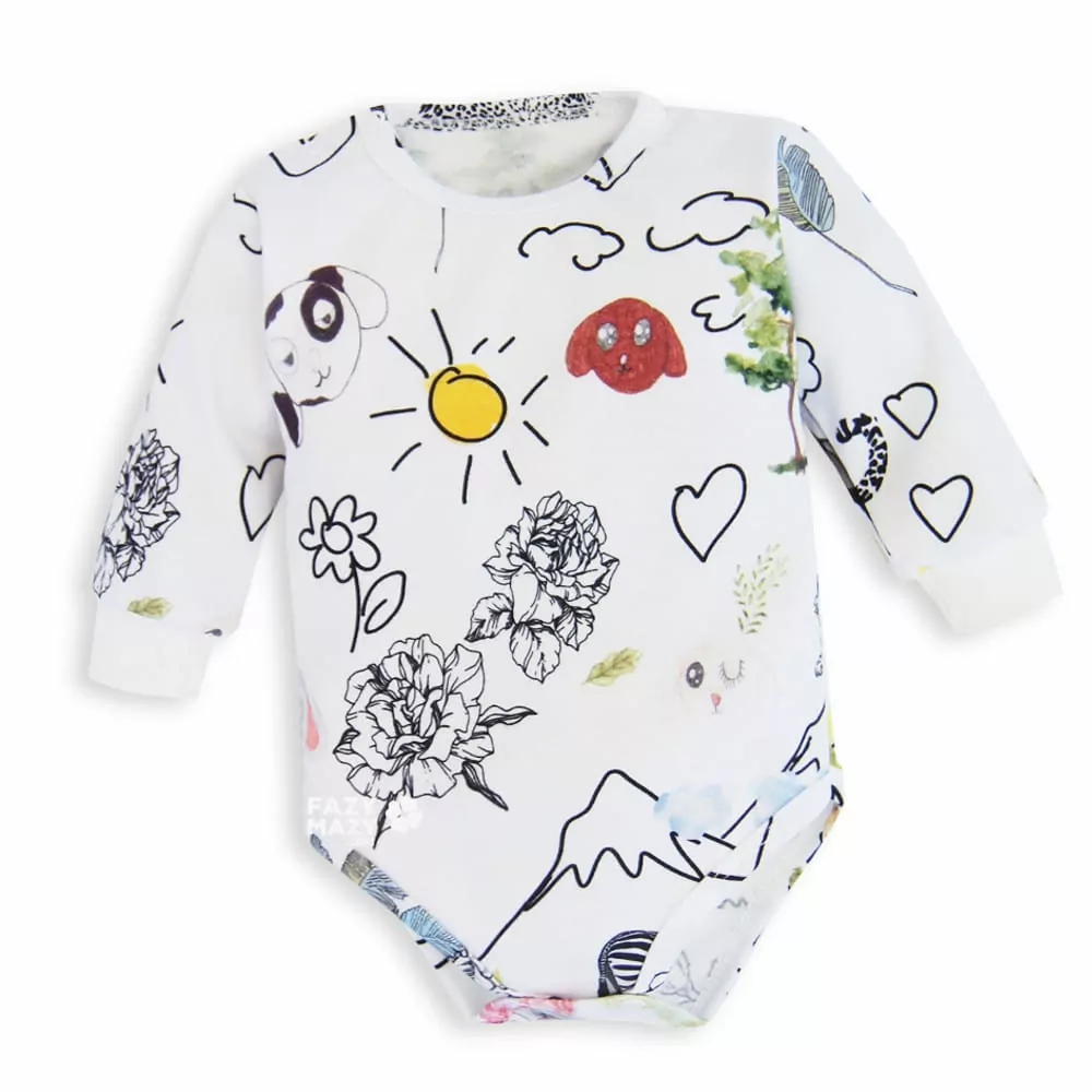 Body MROFI bio bavlna SLNIEČKO, č.74,80,86