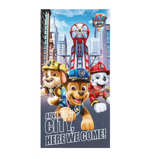 Osuška kvalitná PAW PATROL 1 modrá bavlna