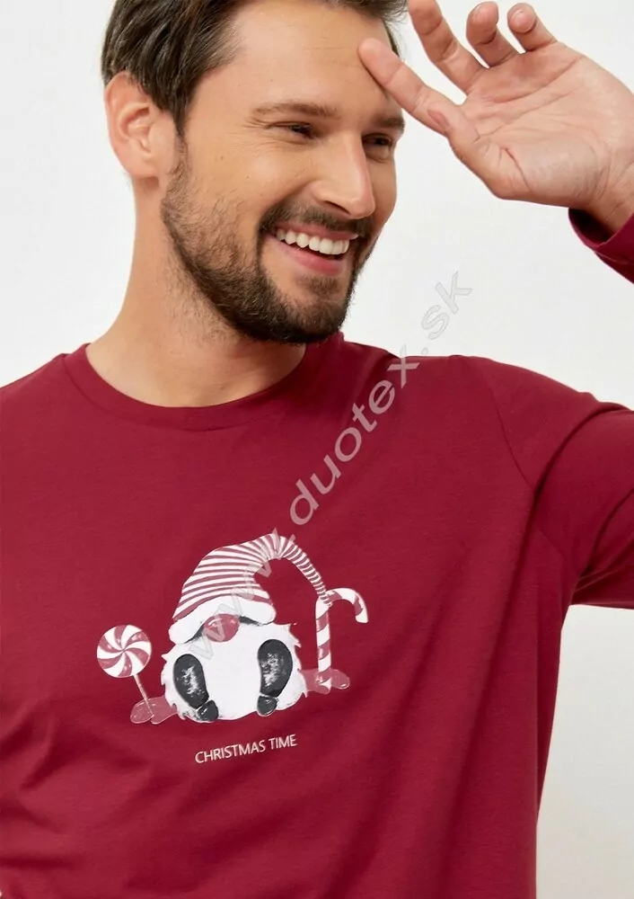Vianočné pyžamo PÁNSKE, XL,XXL TRPAZLÍK XAVIER