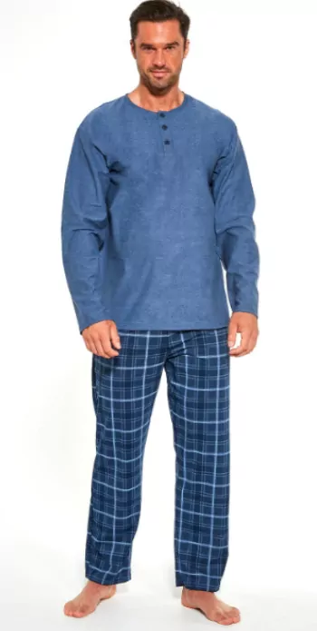 Pyžamo PÁNSKE, CORNETTE - PATRIK č. M ,L ,XL jednofarebné.bez vzoru