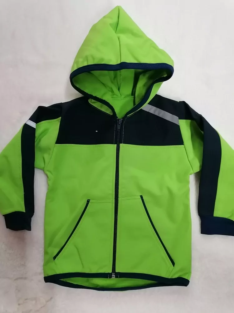 Termo bunda HF slovenská- softshell ZELENÁ REFLEX, HAPPY FASHION