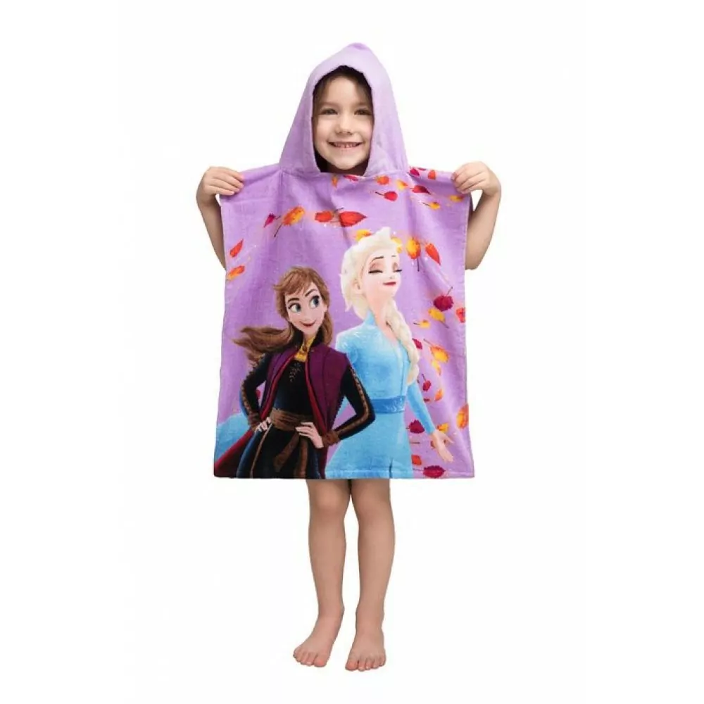 Pončo DISNEY Frozen ANNA A ELSA