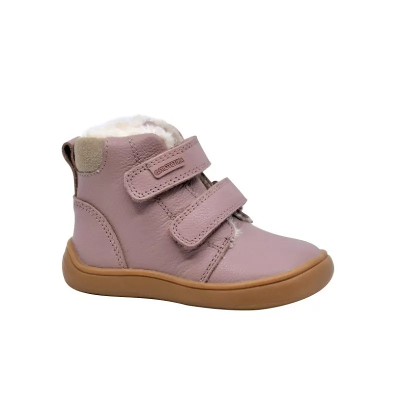PROTETIKA DENY PINK zimné dievčenské BAREFOOT čižmy č. 19 PRVÉ KROKY