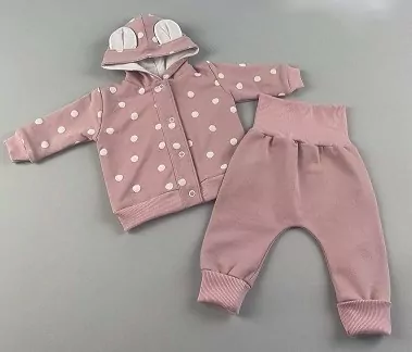 Súprava dievčenská MROFI SWEET MARTA, č.62,68 ružová