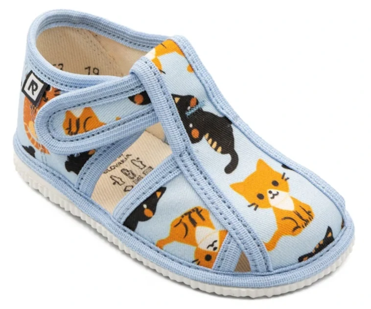 PAPUČKY RAK uzavreté MAČIČKY modré s otvorčekmi VŠETKY VEĽKOSTI V PONUKE