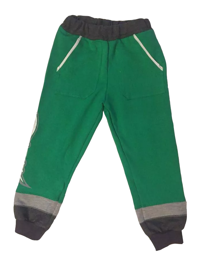 Tepláky slovenské - Baseball (zelené) č.80 až 140