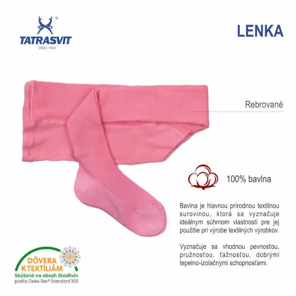 TATRASVIT pančuchy ružové, bledoružové