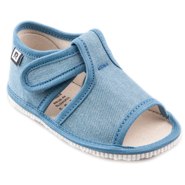 PAPUČKY  RAK - Riflovina jeans  LIMITOVANÁ EDÍCIA V PONUKE, v čísle 18,5,20,20,5,21,22,23,24,25,26,27,28,29,30