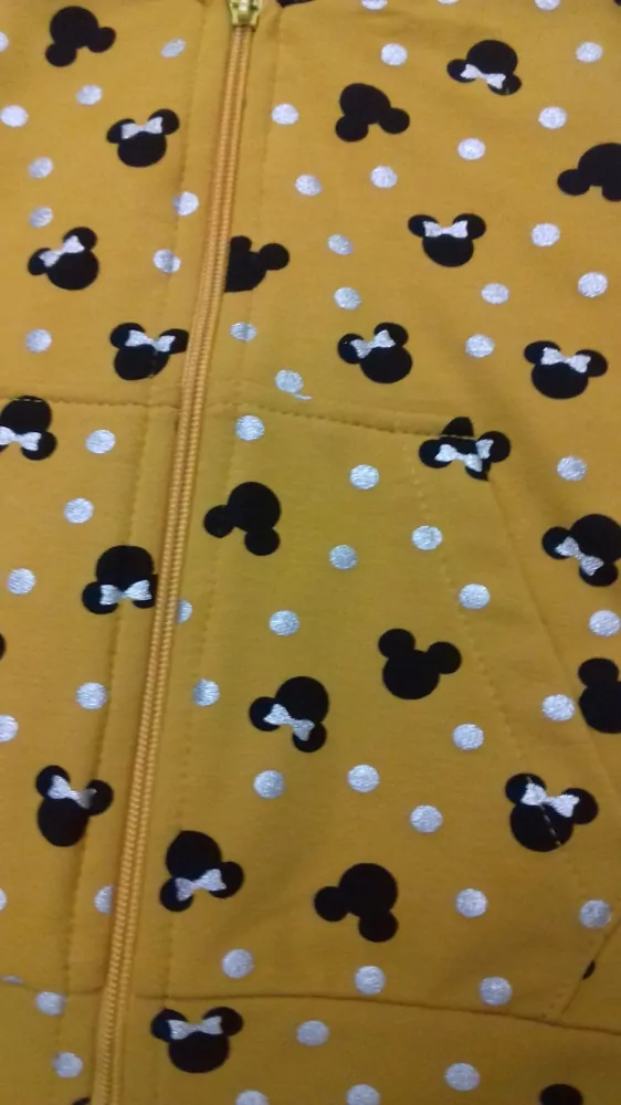 Pudlové nohavice MINNIE - MICKEY -okrovožlté slovenské