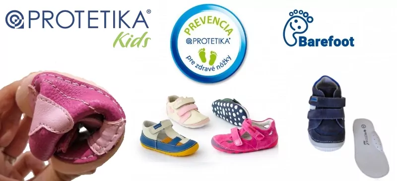 PROTETIKA BAREFOOT BERG PINK - DETSKÁ  OBUV č.20,21 -menšie