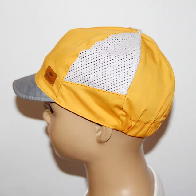 Šiltovka LUGI plátená šiltovka žltá