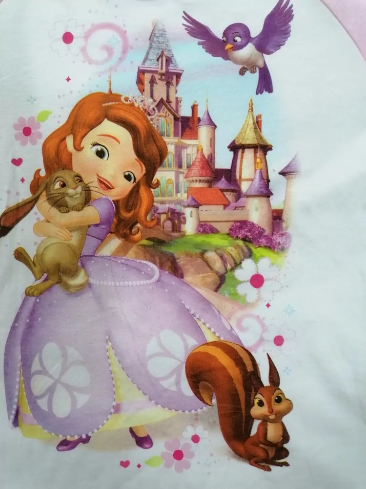 Letné dievčenské pyžamo SOFIA PRINCEZNÁ,DISNEY,č.104,110,-,-