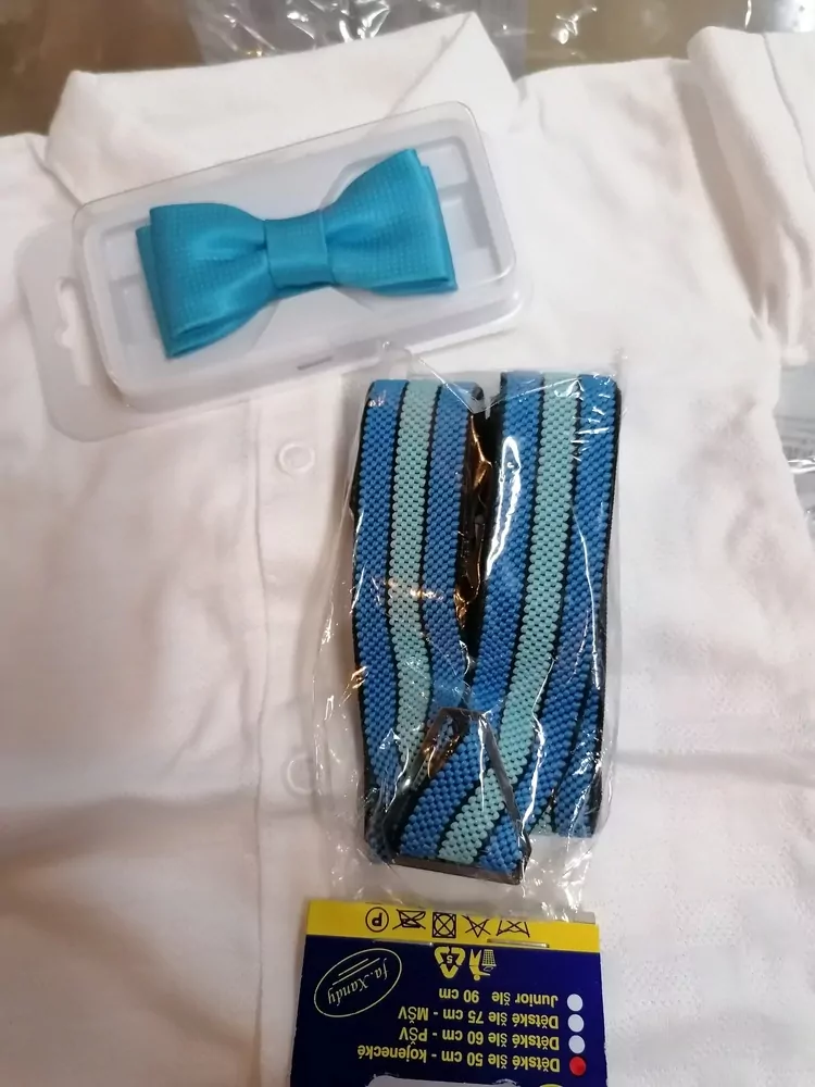 TRÁKY na nohavice ELEGANT, ku krstu, na svadby