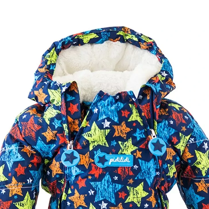 ZIMNÝ OVERAL PRE DETI- PIDILIDI, hviezdičky, č.92,98