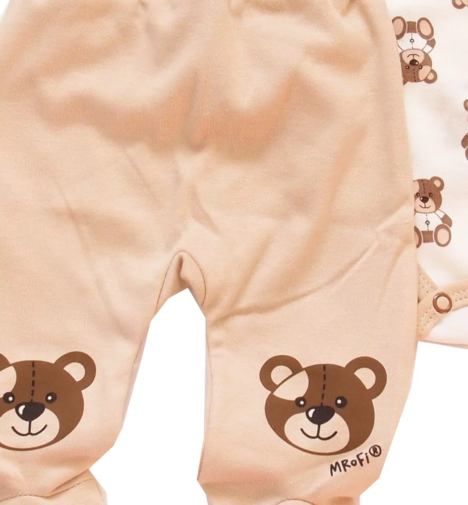 Oblečenie do pôrodnice TEDDY, kojenecké, č.56,62,68 MROFI