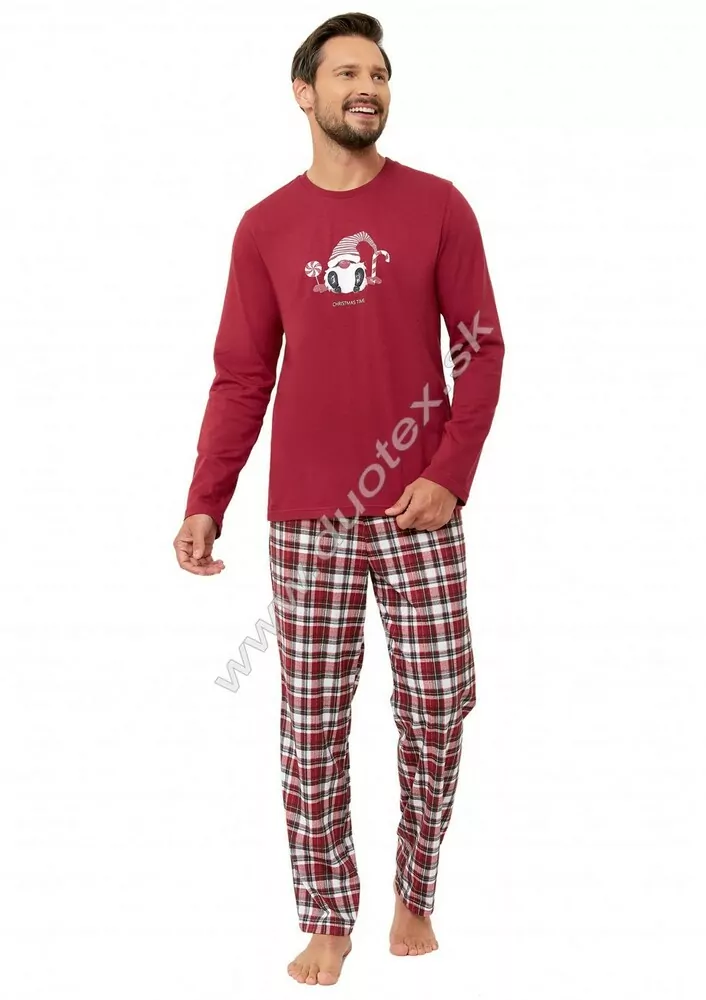 Vianočné pyžamo PÁNSKE, XL,XXL TRPAZLÍK XAVIER