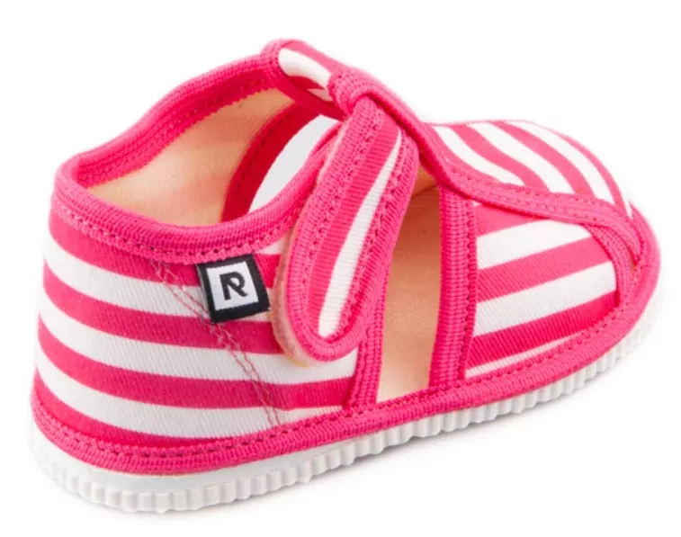 PAPUČKY RAK  uzavreté Ružový pásik s otvorčekmi, VŠETKY VEĽKOSTI V PONUKE