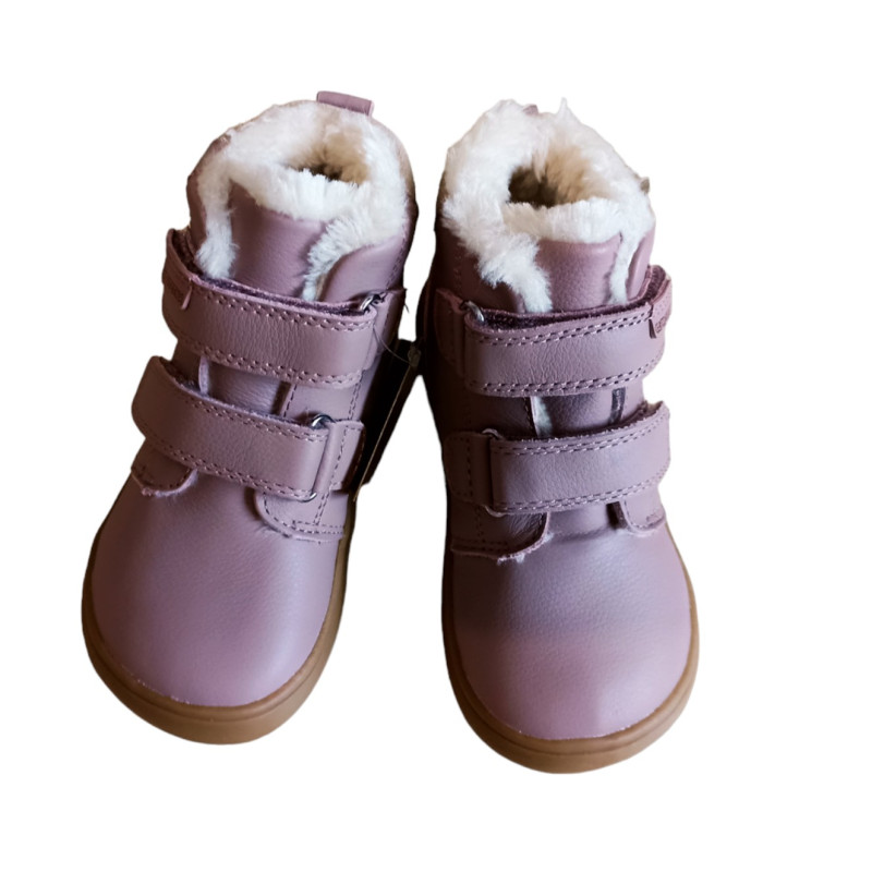 PROTETIKA DENY PINK zimné dievčenské BAREFOOT čižmy č. 19 PRVÉ KROKY