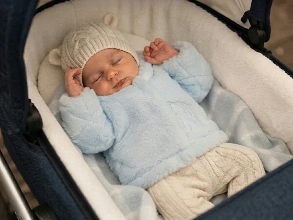 Kojenecký huňatý svetrík TOBI ku krstu, bunda MODRÁ , LADY ANN č. 56,62,68,74,80 Slovenská výroba