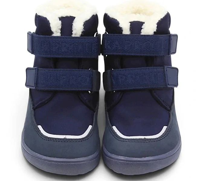 PROTETIKA BAREFOOT DARIO NAVY zimné čižmy č.21, 22, 23, 24, 25