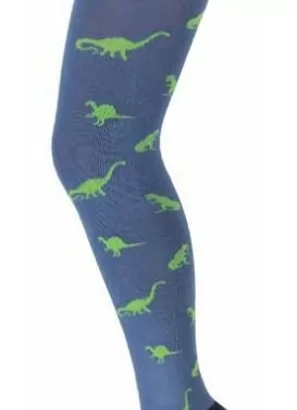 Bavlnené KVALITNÉ pančuchy Wola DINOSAURUS