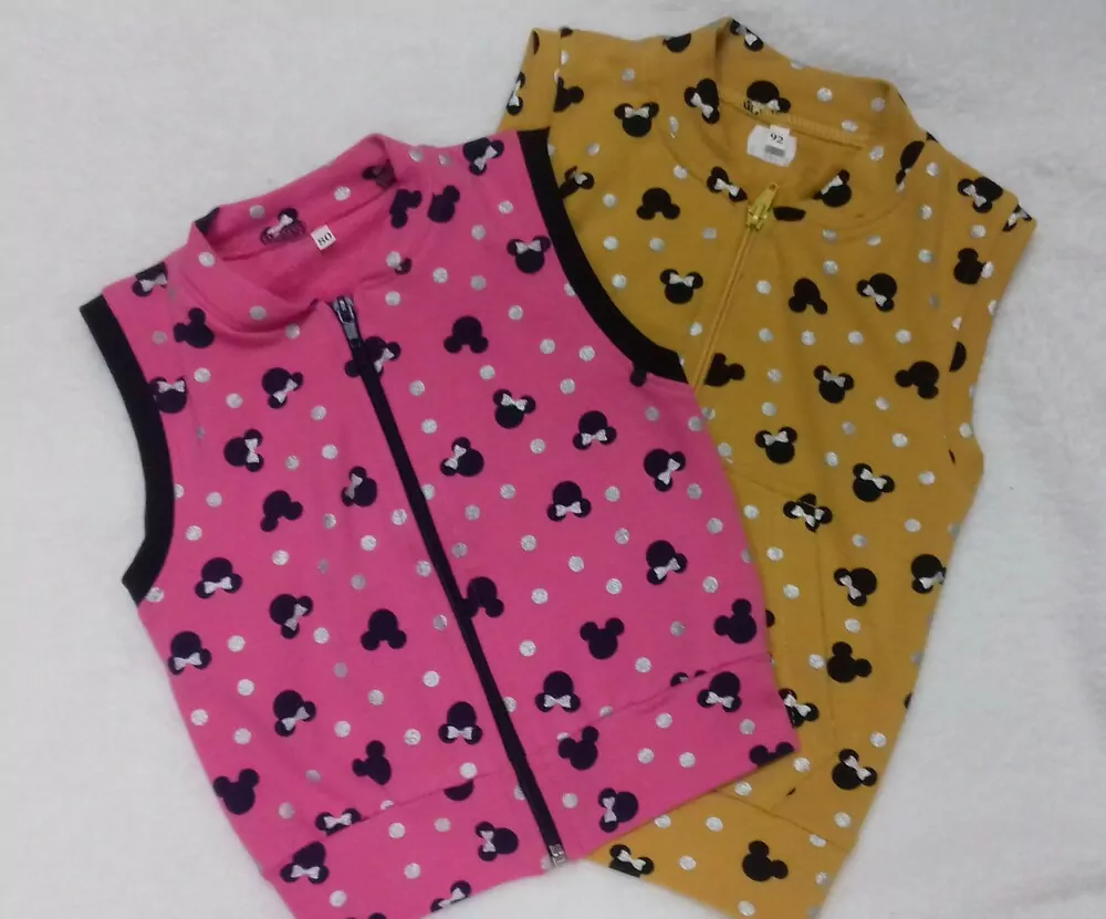 Pudlové nohavice MINNIE - MICKEY -okrovožlté slovenské