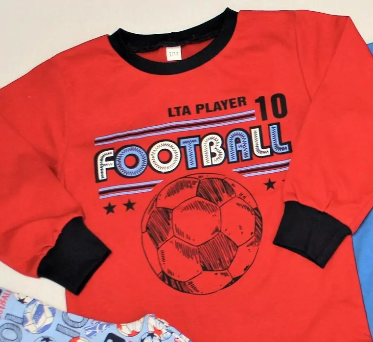 Pyžamo slovenské -FOOTBAL- č.92,98,104,110,116,122,128,134,140 LTA
