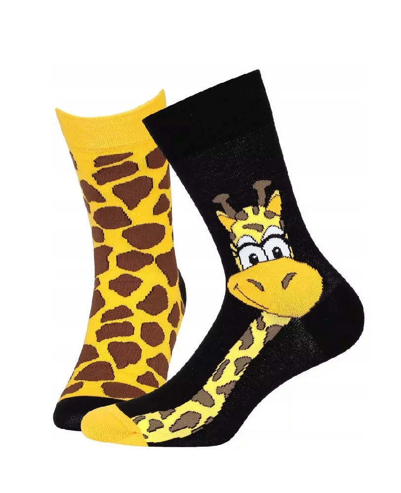 Ponožky FANKY ŽIRAFA/ ŠKVRNY, pánske, dámske, zn.MORE