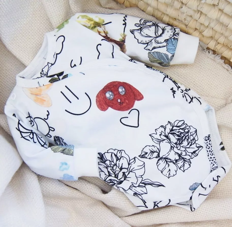 Body MROFI bio bavlna SLNIEČKO, č.74,80,86