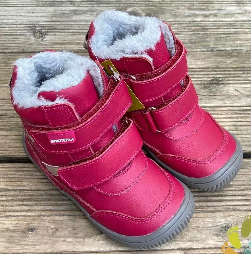 PROTETIKA TEMPRA BAREFOOT zimné dievčenské čižmy č. 23
