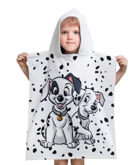Pončo kvalitné DISNEY DALMATÍNCI