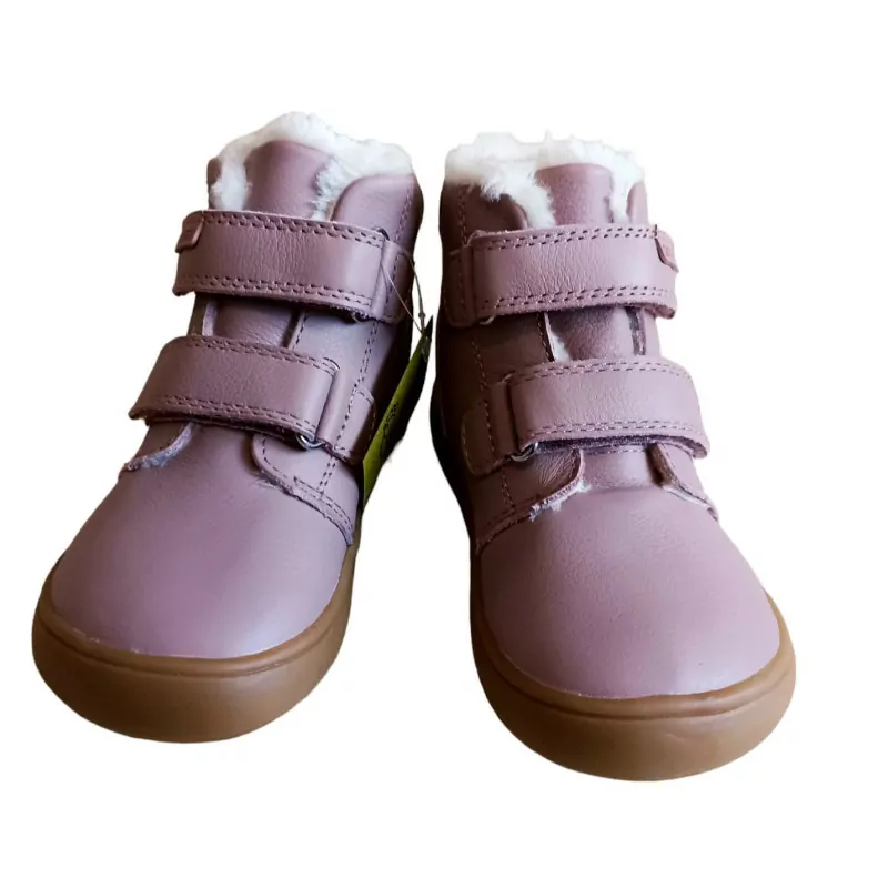 PROTETIKA DENY PINK zimné dievčenské BAREFOOT čižmy č. 19 PRVÉ KROKY