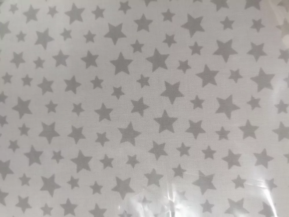 Zavinovačka perinka Biela malé hviezdičky šedé, žlté alebo tyrkysové, slovenská v.