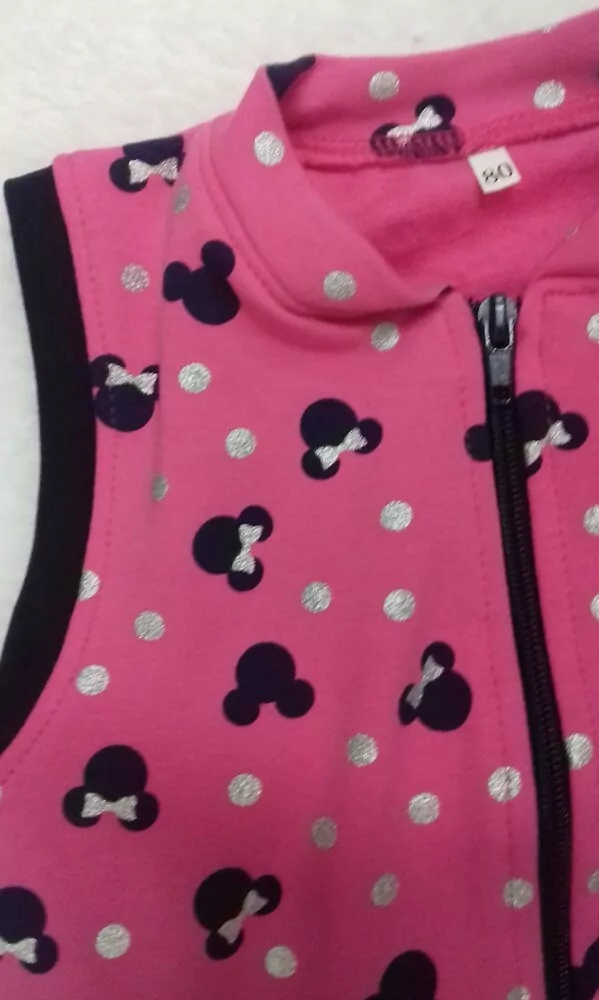 Tepláky slovenské,  MINNIE s nášivka, ružové alebo žlté