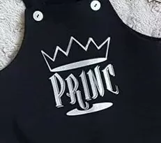 Tepláky na traky -Princ, Princezná TRAKÁČE č.62-98 ČIERNE