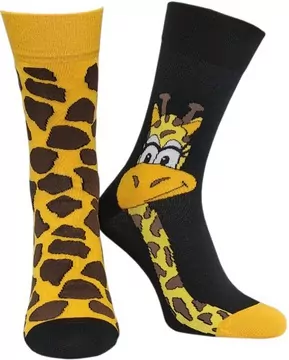 Ponožky FANKY ŽIRAFA/ ŠKVRNY, pánske, dámske, zn.MORE