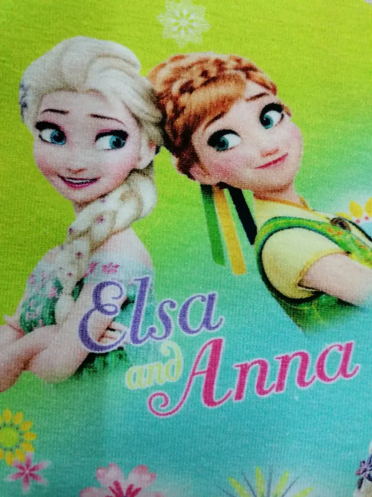 ŠATY ANNA A ELSA S KRÁTKYM RUKÁVOM LAMDA č.92,98,104,110,116,122,128 BLEDO modro-ZELENÉ